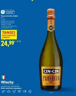 Lidl Prosecco Extra Dry, Cin&Cin oferta