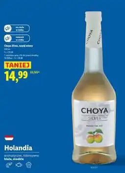 Lidl Choya Silver, napój winny oferta