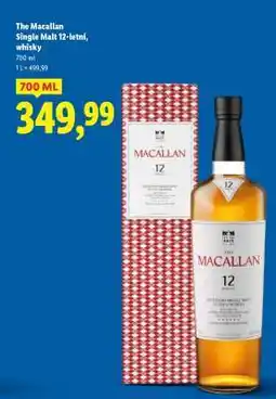 Lidl The Macallan Single Malt 12-letní, whisky oferta