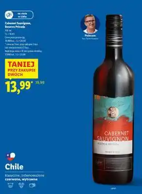Lidl Cabernet Sauvignon Reserva Privada oferta