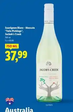 Lidl Sauvignon Blanc - Moscato 'Twin Pickings', Jacob's Creek oferta