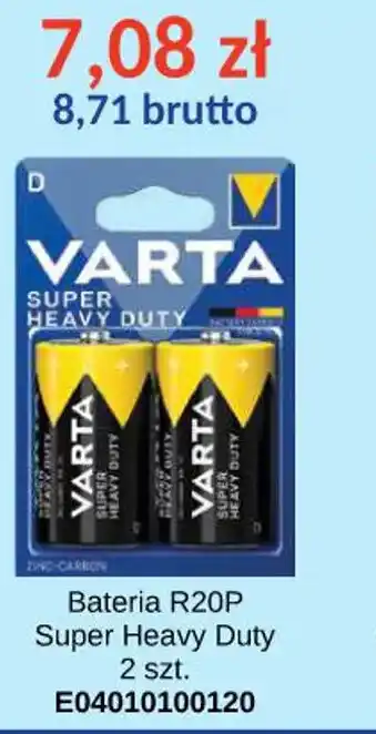VARTA Bateria R20P