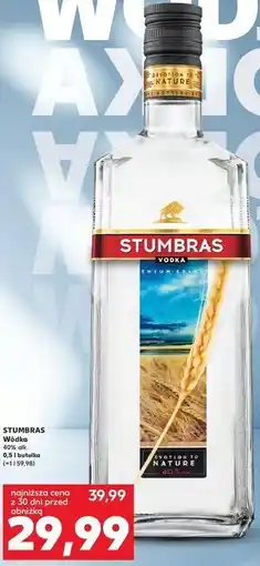 Kaufland Wódka Stumbras 40% oferta