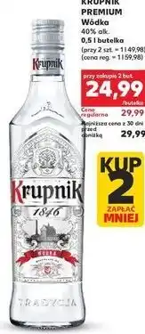 Kaufland Krupnik Premium Wódka 40% alk oferta