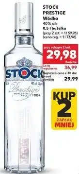 Kaufland Stock Prestige Wódka 40% alk. 0,5 l butelka oferta
