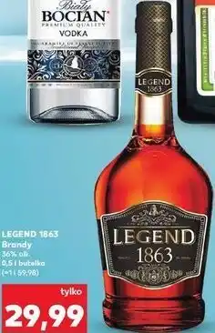 Kaufland Legend 1863 Brandy 36% alk oferta