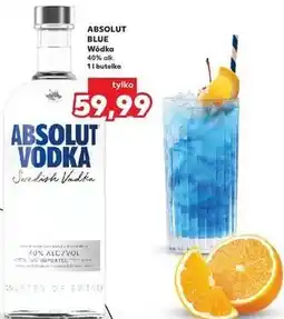 Kaufland ABSOLUT BLUE Wódka 40% alk. 1 l butelka oferta