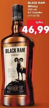 Kaufland BLACK RAM Whisky 40% alk. 0,7 l butelka oferta