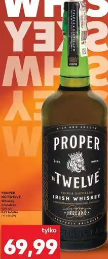 Kaufland Proper No. Twelve Whiskey irlandzka oferta
