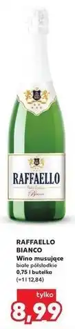 Kaufland RAFFAELLO BIANCO Wino musujące białe półsłodkie 0,75 l butelka oferta