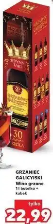 Kaufland GRZANIEC GALICYJSKI Wino grzane 1 l butelka + kubek oferta