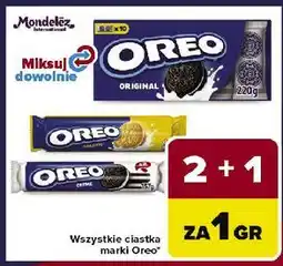 Carrefour Ciastka original Oreo oferta