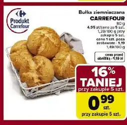 Carrefour Bułka ziemniaczana pszenna Carrefour oferta