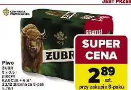 Carrefour Piwo Żubr 1768 oferta