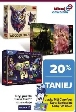 Carrefour Puzzle 1000 elementów Trefl oferta