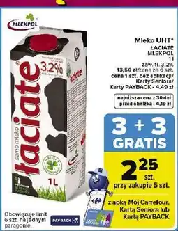 Carrefour Mleko 3.2% Łaciate oferta