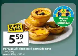Auchan Babeczki pastel de nata Auchan Pewni Dobrego oferta
