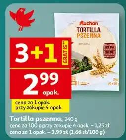 Auchan Tortilla pszenna Auchan oferta