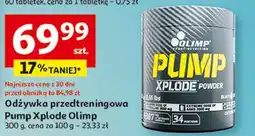 Auchan Przedtreningówka cola Olimp Pump Xplode oferta