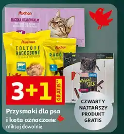 Auchan Paski z wołowiną do żucia Auchan Różnorodne (Logo Czerwone) oferta