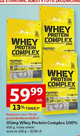 Auchan Odżywka białkowa Olimp Sport Nutrition Whey Protein Complex 100% oferta