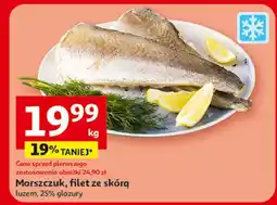 Auchan Morszczuk filet ze skórą oferta