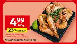 Auchan Krewetki średnie parzone oferta