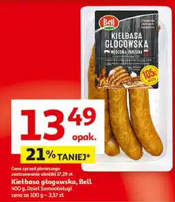 Auchan Kiełbasa głogowska Bell Polska oferta