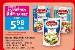 Auchan Ser mozzarella perline Galbani oferta