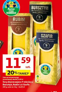 Auchan Ser rubin Auchan Pewni Dobrego oferta