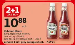 Auchan Ketchup pikantny Heinz oferta