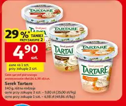 Auchan Serek suszone pomidory Tartare oferta