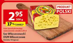 Auchan Ser włoszczowski typu szwajcarskiego Włoszczowa oferta