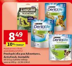 Auchan Przysmak dla psa small Purina Dentalife Activfresh oferta