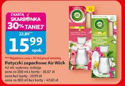 Auchan Pachnące patyczki kwitnący jaśmin i frezja Air Wick Essential Oils oferta