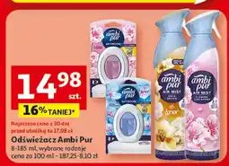 Auchan Odświeżacz powietrza flowers & spring Ambi Pur Bathroom oferta