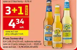 Auchan Piwo Somersby Mango & Lime oferta