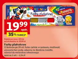Auchan Farby plakatowe Moje Bambino oferta