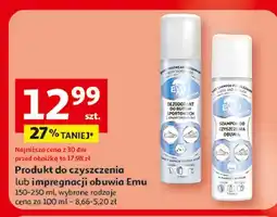 Auchan Szampon do czyszczenia obuwia w piance Emu oferta