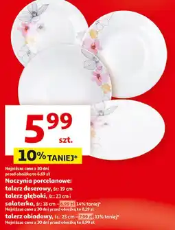 Auchan Talerz obiadowy 23 cm oferta