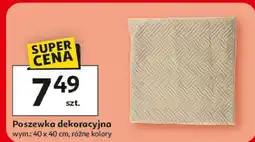 Auchan Poszewka dekoracyjna 40 x cm oferta