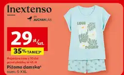Auchan Piżama damska s-2xl Inextenso By Auchan oferta