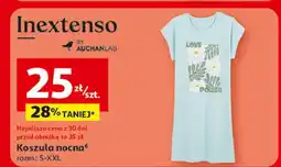 Auchan Koszula nocna s-xxl Inextenso By Auchan oferta