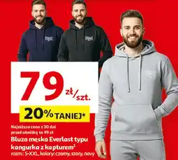 Auchan Bluza męska s-xxl Everlast oferta