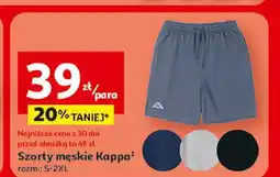 Auchan Szorty męskie s-2xl Kappa oferta