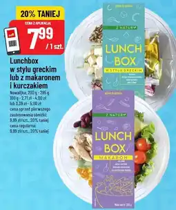 Polomarket Lunchbox w stylu greckim lub z makaronem i kurczakiem oferta