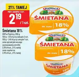 Polomarket Śmietana 18% Piątnica oferta