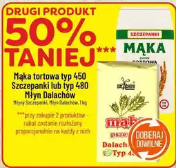 Polomarket Mąka tortowa typ 450 Szczepanki lub typ 480 Młyn Dalachów oferta