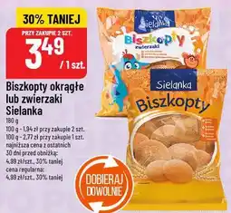 Polomarket Biszkopty okrągłe lub zwierzaki Sielanka oferta