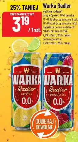 Polomarket Warka Radler oferta